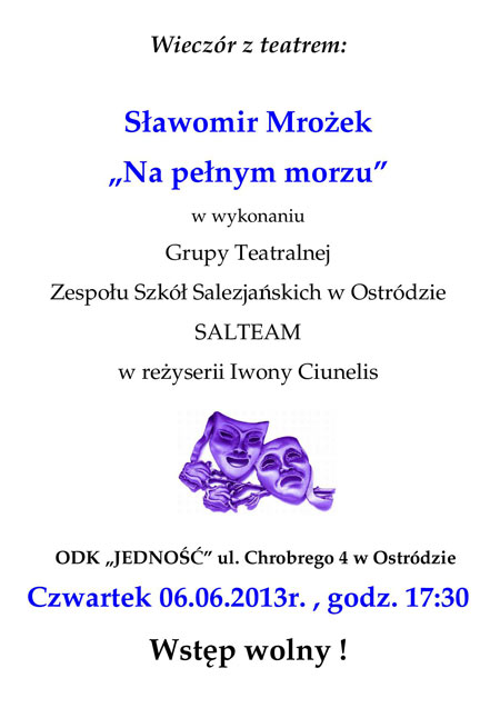 Wieczr z teatrem