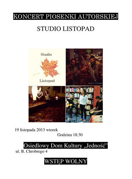 STUDIO LISTOPAD